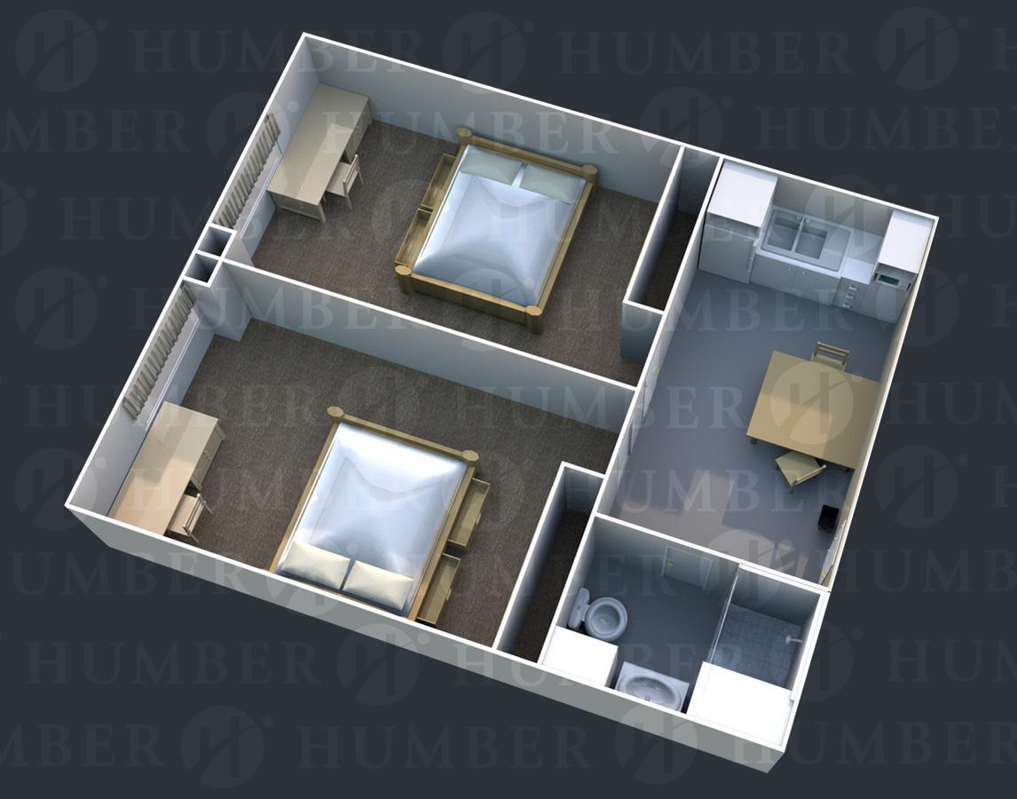 Humber College North Campus Residence แบรมพ์ตัน ภายนอก รูปภาพ